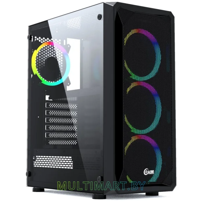 Корпус Powercase Mistral Z4 Mesh LED (CMIZB-L4)